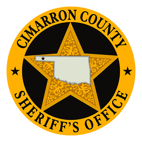 Cimarron county sheriff badge